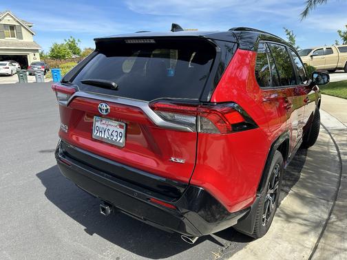 Red 2023 Toyota RAV4 Prime XSE