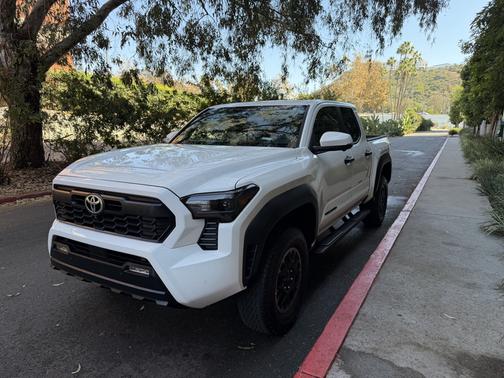 White 2025 Toyota Tacoma TRD Off Road