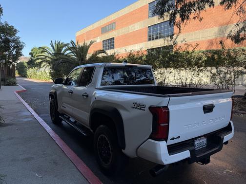 White 2025 Toyota Tacoma TRD Off Road