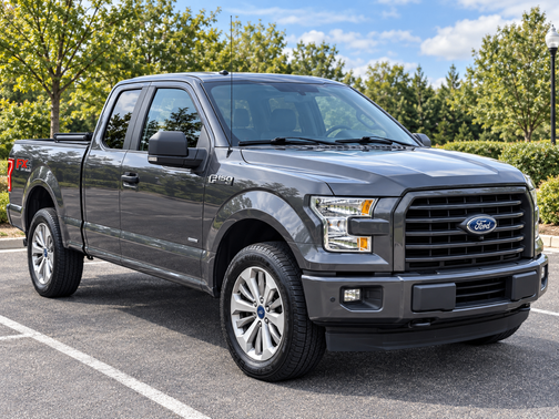 Gray 2017 Ford F-150 XL