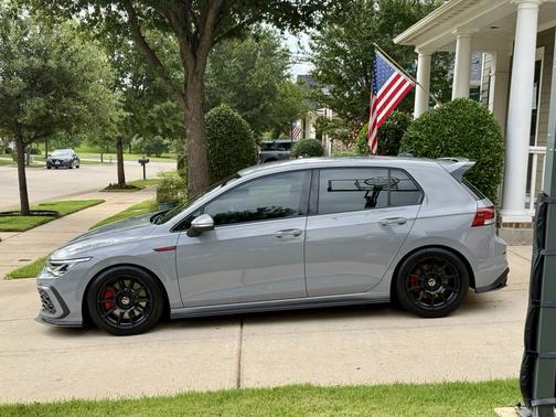 Gray 2022 Volkswagen Golf GTI 2.0T S