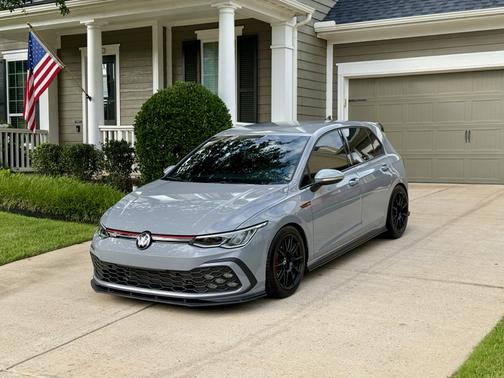Gray 2022 Volkswagen Golf GTI 2.0T S