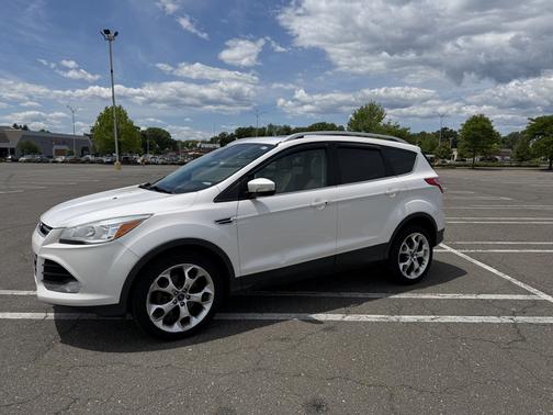 White 2015 Ford Escape Titanium