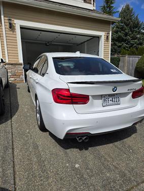 White 2017 BMW 330e iPerformance