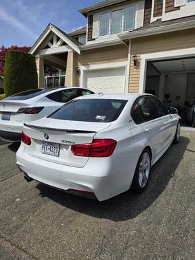 White 2017 BMW 330e iPerformance