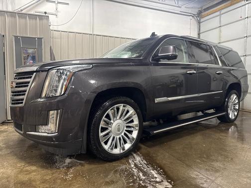Gray 2016 Cadillac Escalade ESV Platinum