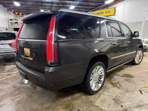 Gray 2016 Cadillac Escalade ESV Platinum