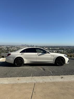 White 2020 Mercedes-Benz AMG S 63 4MATIC