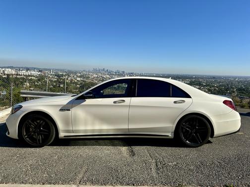 White 2020 Mercedes-Benz AMG S 63 4MATIC