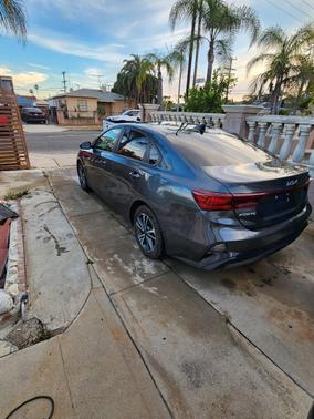 Gray 2022 Kia Forte LXS