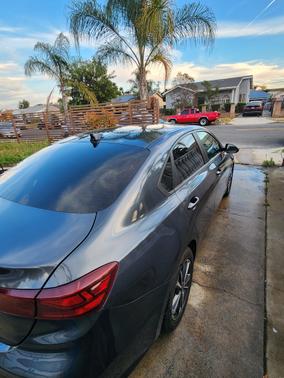 Gray 2022 Kia Forte LXS