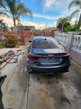 Gray 2022 Kia Forte LXS