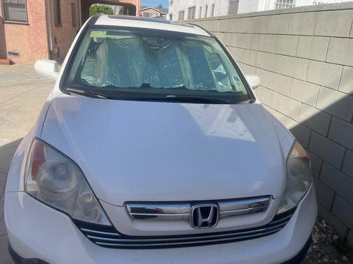 White 2008 Honda CR-V EX-L