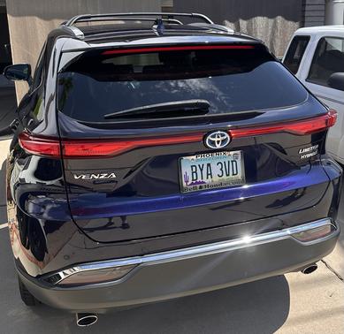 Blue 2021 Toyota Venza Limited