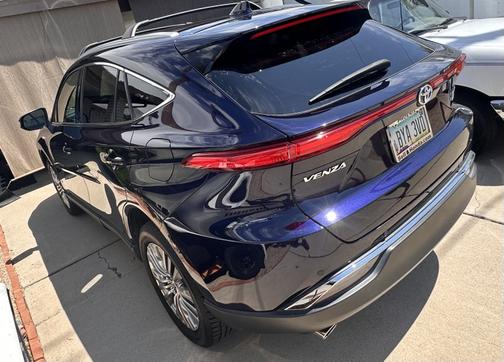 Blue 2021 Toyota Venza Limited