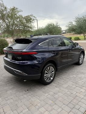 Blue 2021 Toyota Venza Limited
