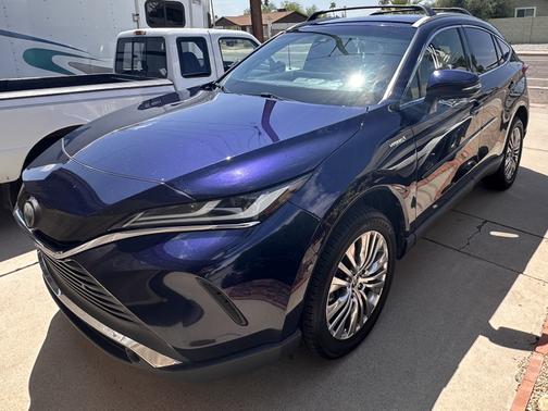 Blue 2021 Toyota Venza Limited