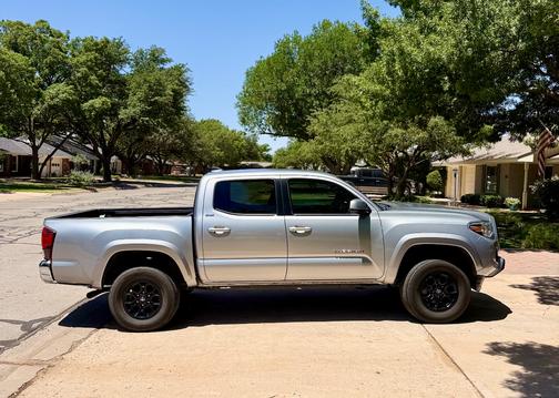 Silver 2021 Toyota Tacoma SR5