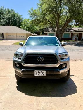 Silver 2021 Toyota Tacoma SR5