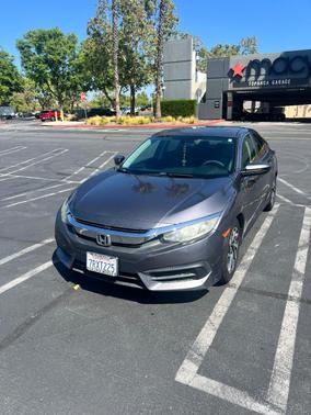 Gray 2016 Honda Civic EX