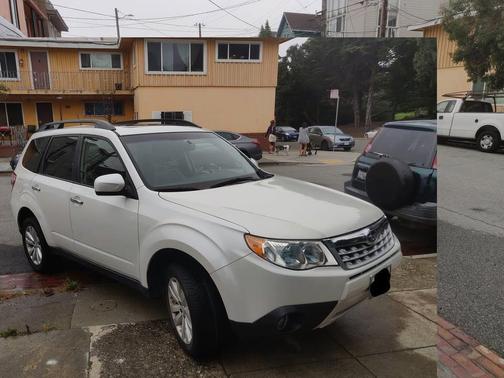 White 2012 Subaru Forester 2.5X Limited