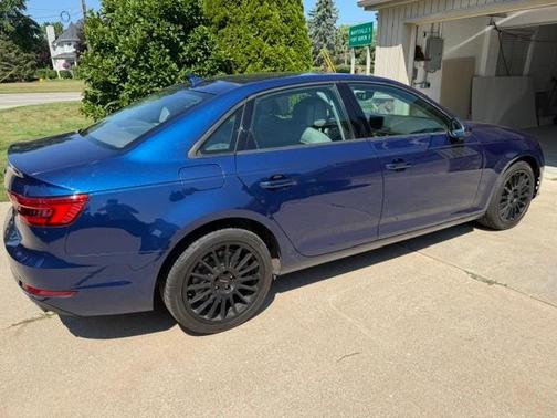 Blue 2017 Audi A4 2.0T Premium