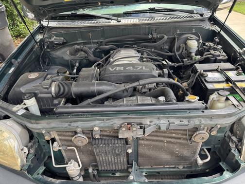 Green 2000 Toyota Tundra SR5 Access Cab