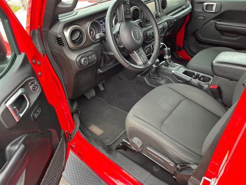 Red 2018 Jeep Wrangler Unlimited Sport S