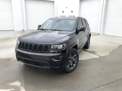 Black 2021 Jeep Grand Cherokee 80th Anniversary