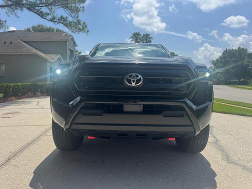 Black 2025 Toyota Tacoma SR