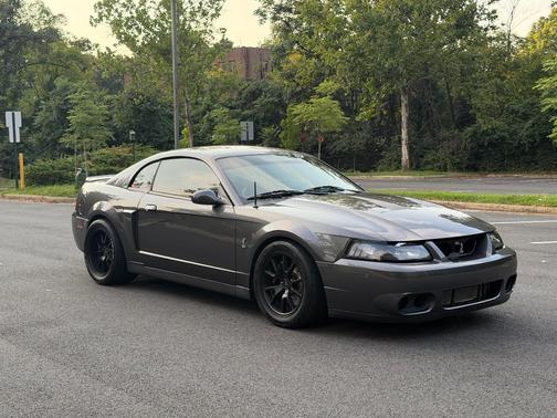 Gray 2003 Ford Mustang SVT Cobra
