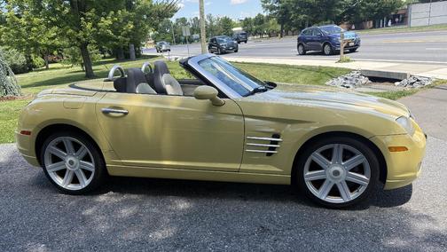 Yellow 2005 Chrysler Crossfire Limited