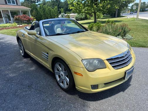 Yellow 2005 Chrysler Crossfire Limited