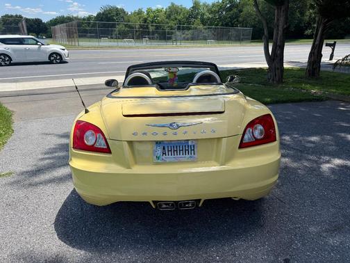 Yellow 2005 Chrysler Crossfire Limited