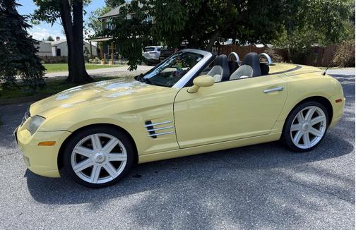 Yellow 2005 Chrysler Crossfire Limited