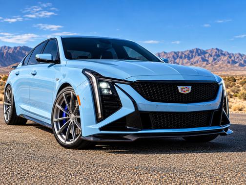 Blue 2026 Cadillac CT5-V Blackwing