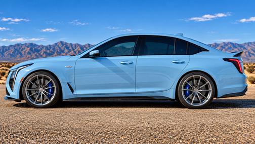 Blue 2026 Cadillac CT5-V Blackwing
