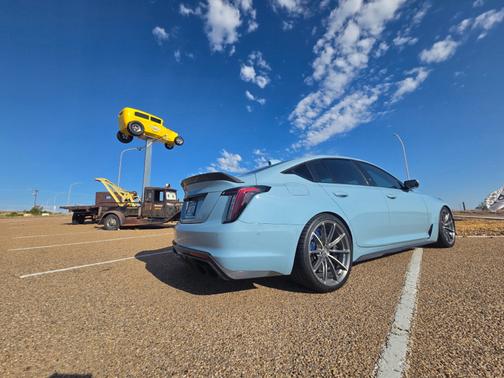Blue 2026 Cadillac CT5-V Blackwing