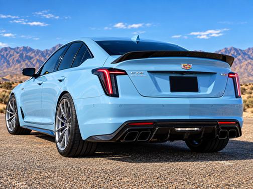 Blue 2026 Cadillac CT5-V Blackwing