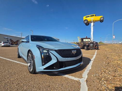 Blue 2026 Cadillac CT5-V Blackwing