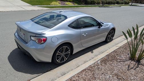 Silver 2016 Scion FR-S Base