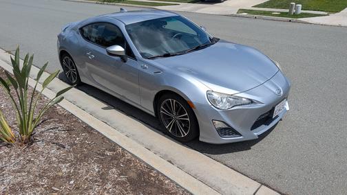 Silver 2016 Scion FR-S Base
