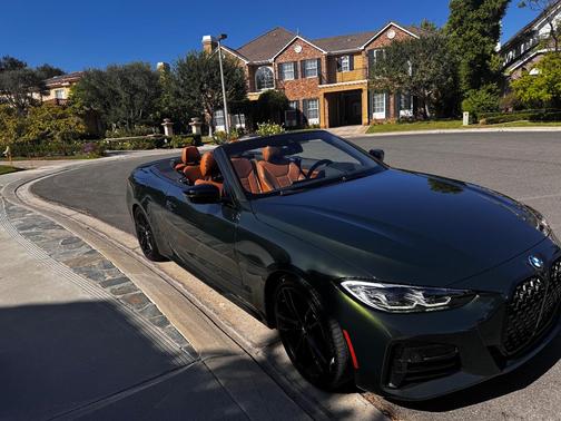 Green 2021 BMW M440 i
