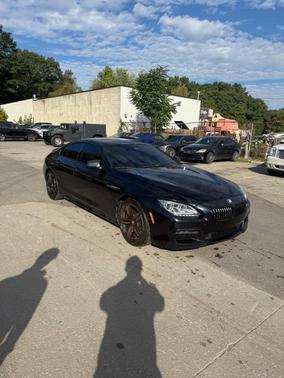 Black 2015 BMW 650 Gran Coupe i xDrive