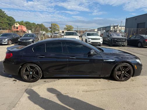 Black 2015 BMW 650 Gran Coupe i xDrive