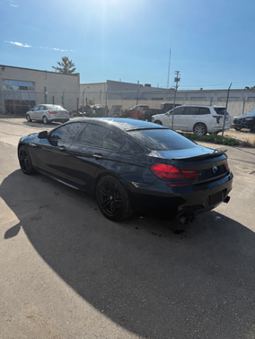 Black 2015 BMW 650 Gran Coupe i xDrive