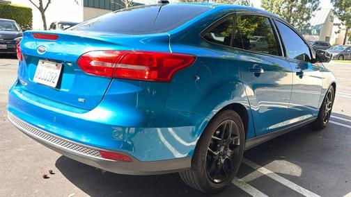Blue 2016 Ford Focus SE