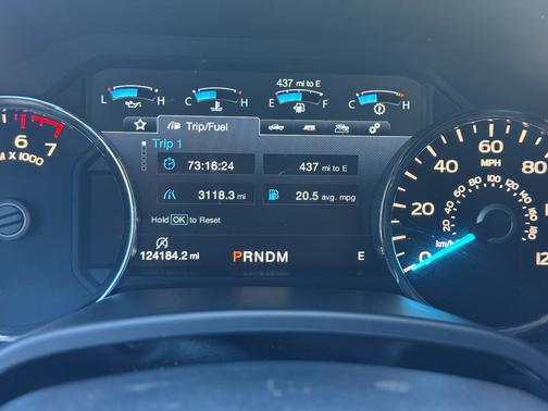 Red 2018 Ford F-150 Lariat