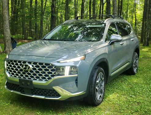 Gray 2023 Hyundai SANTA FE Limited