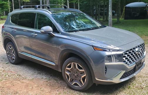 Gray 2023 Hyundai SANTA FE Limited